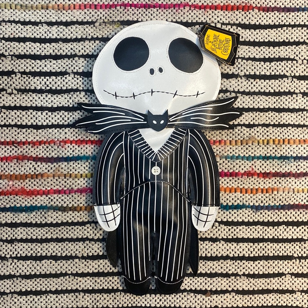 Nightmare Before Christmas Jack Skellington 2007 Rare Vinyl Wall Decoration